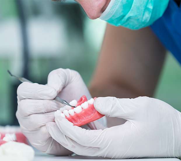 Grand Blanc Partial Denture for One Missing Tooth